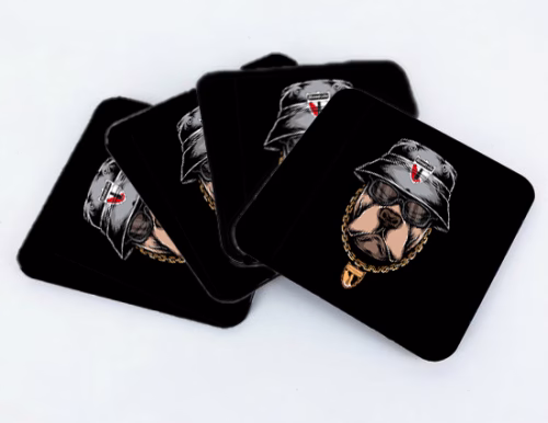 Onderzetters Bulldog Bunnikside 4 stuks